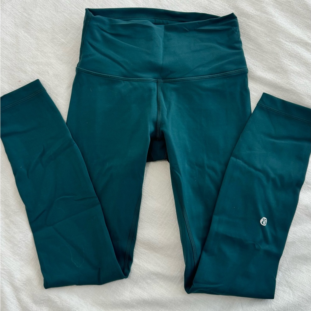Lululemon Wunder Train Leggings Jasper Green 4